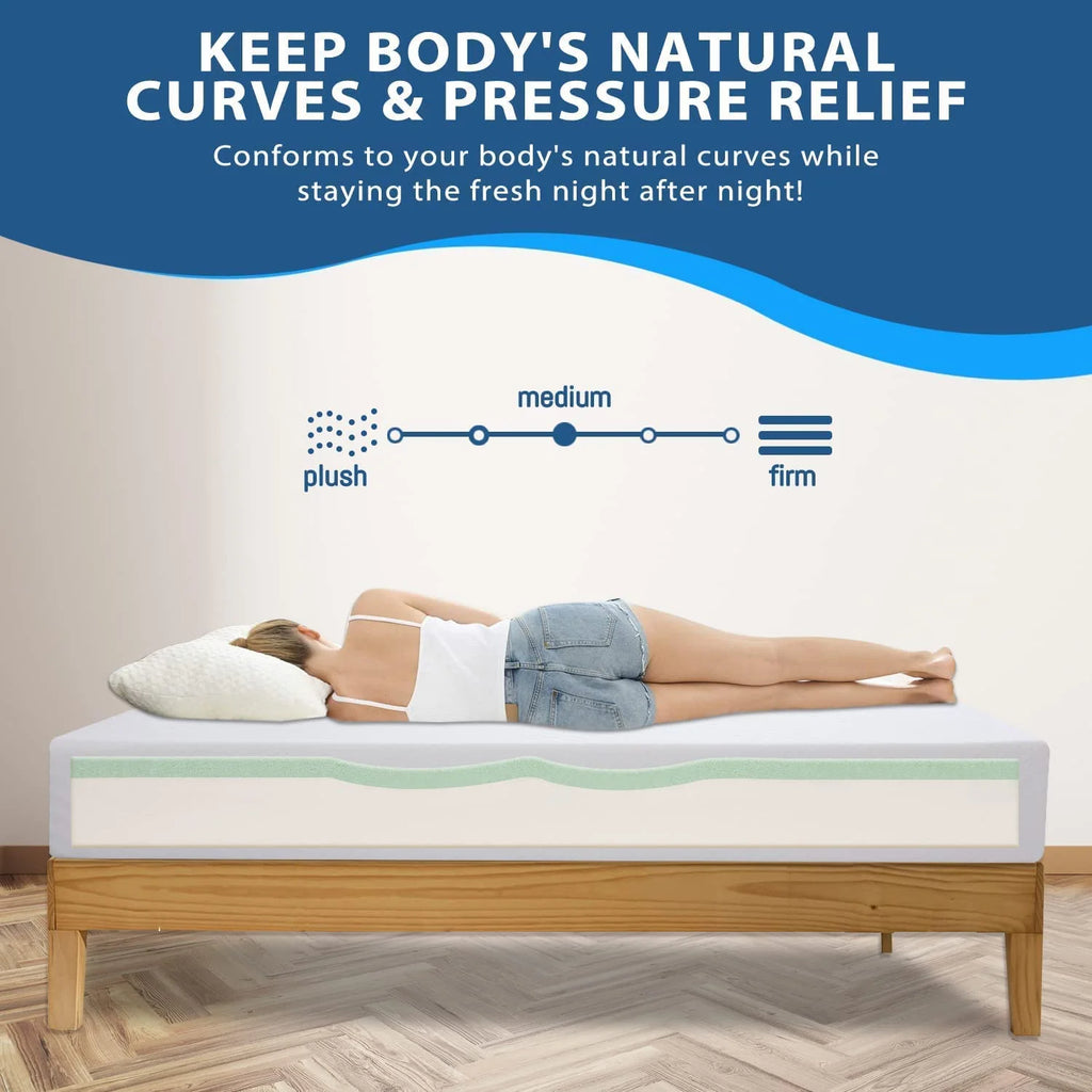 Twin 8 Inch Memory Foam Mattress M93202