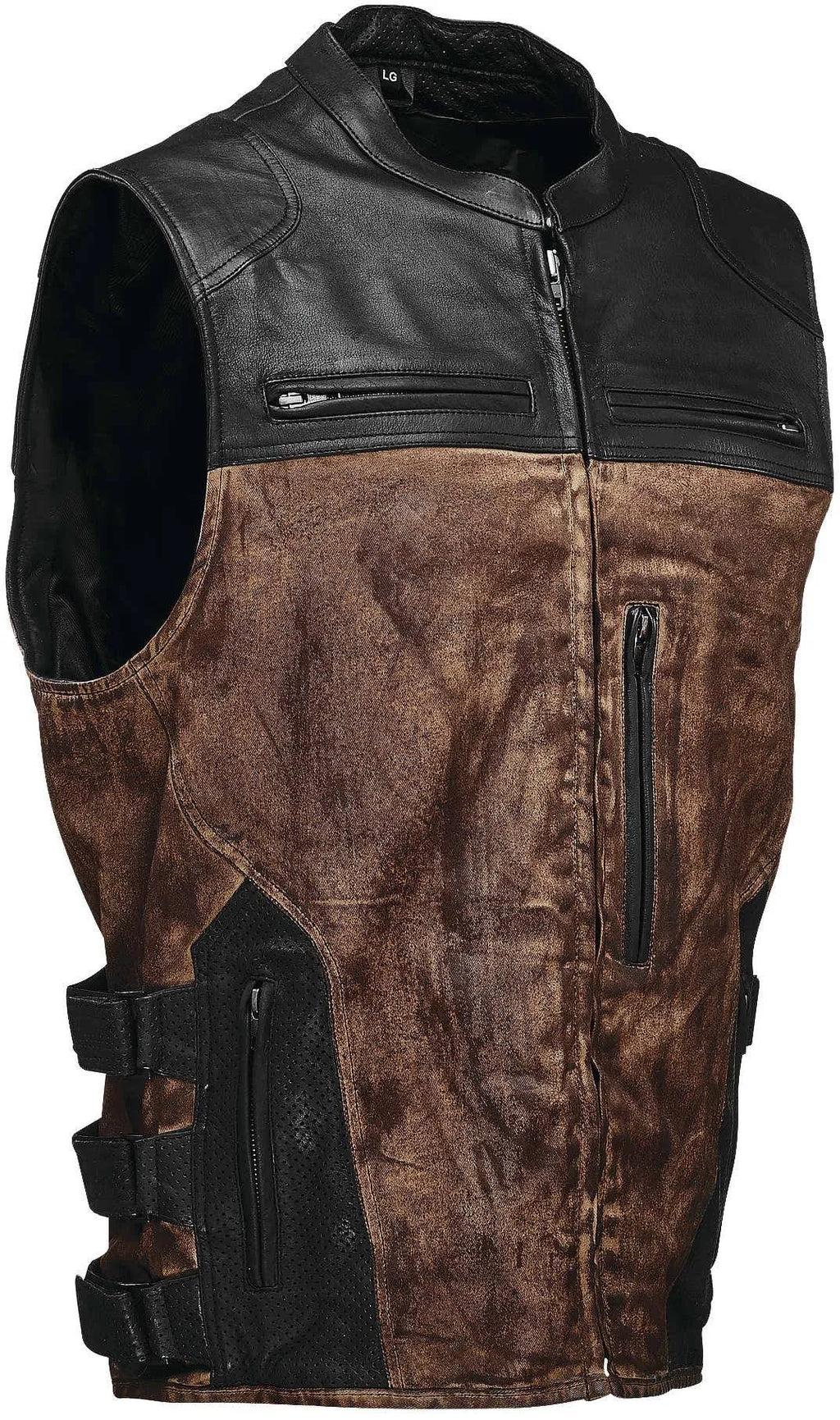 Brown SM Vest Y606