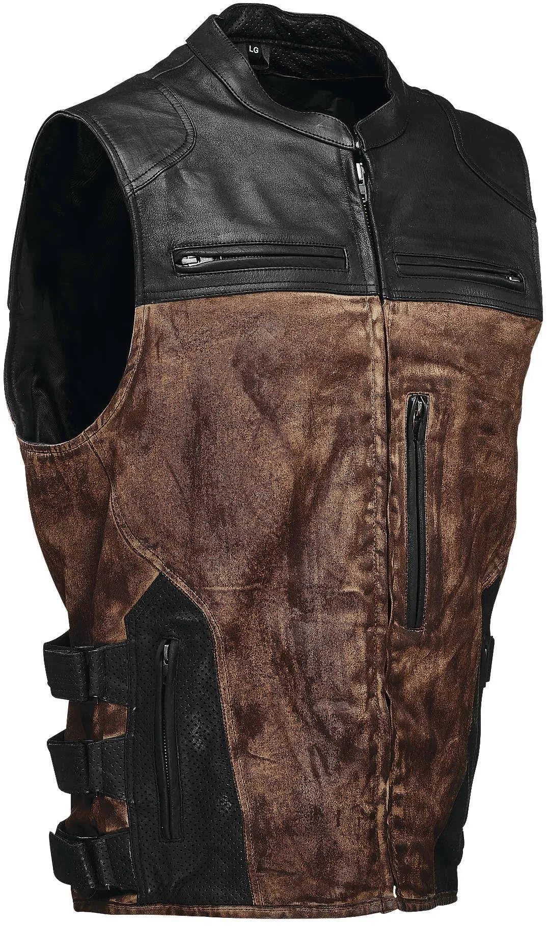 Brown SM Vest Y606