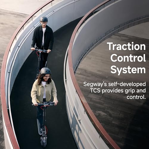 Electric Scooter, 20 MPH, 44-Mile Range, Self-Sealing Tubeless Tires, Front Hydraulic & Rear Elastomer Suspension E4622