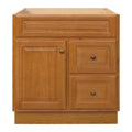 Oak Bathroom Vanity Cabinet J9597