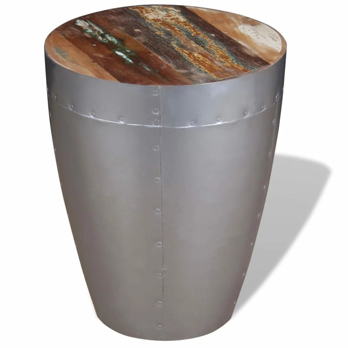 Solid Reclaimed Wood Stool U932