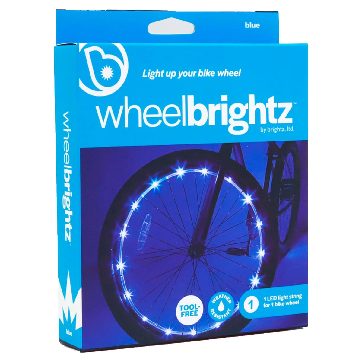 Blue LED Bicycle Wheel Light (2 pack) B313637