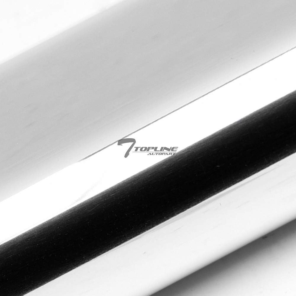4" Oval Polished Stainless Steel Side Step Nerf Bars Running Boards S597251