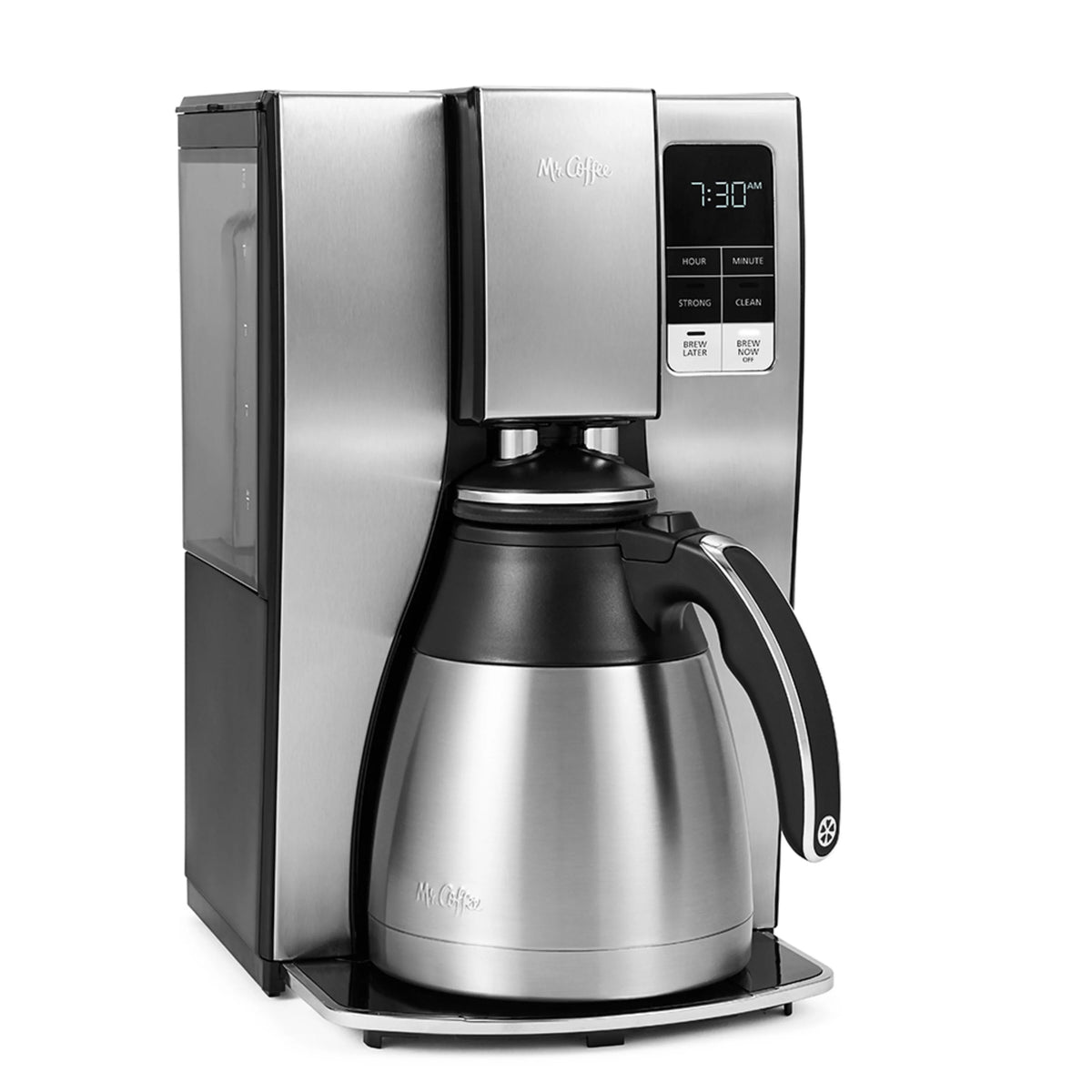 10 Cup Programmable Coffee Maker Stainless Steel F753