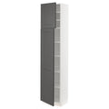 White High Cabinet with Shelves & 2 Doors K776182