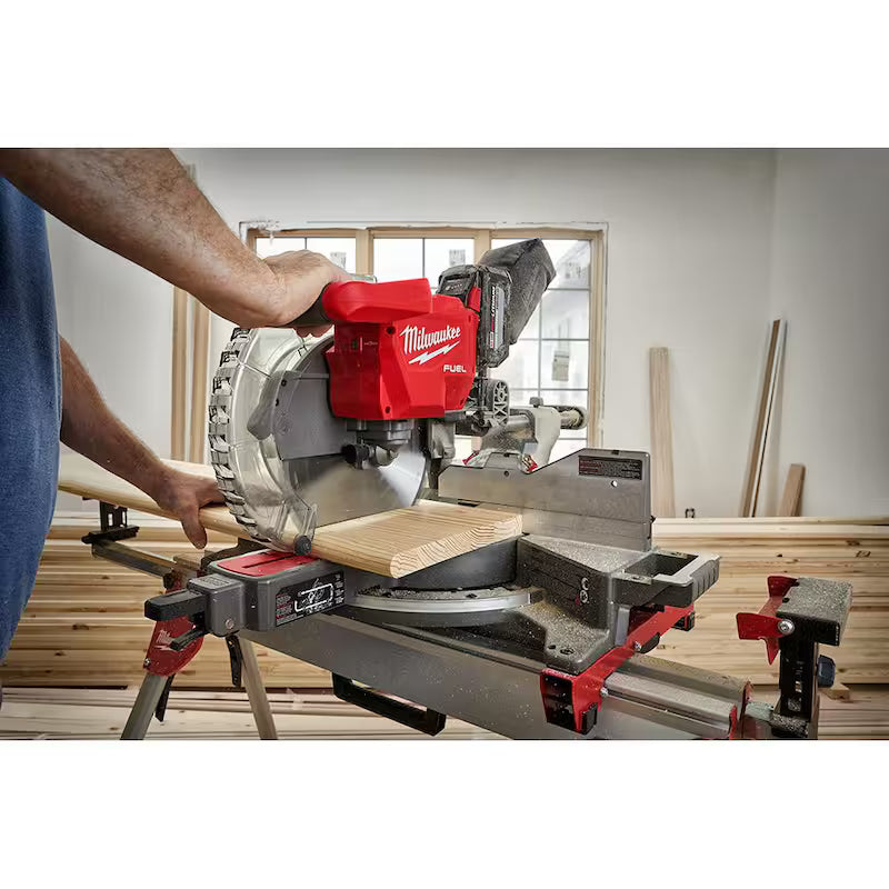 18V Lithium-Ion Brushless Cordless Dual Bevel Sliding Compound Miter Saw with Compact Router C986578