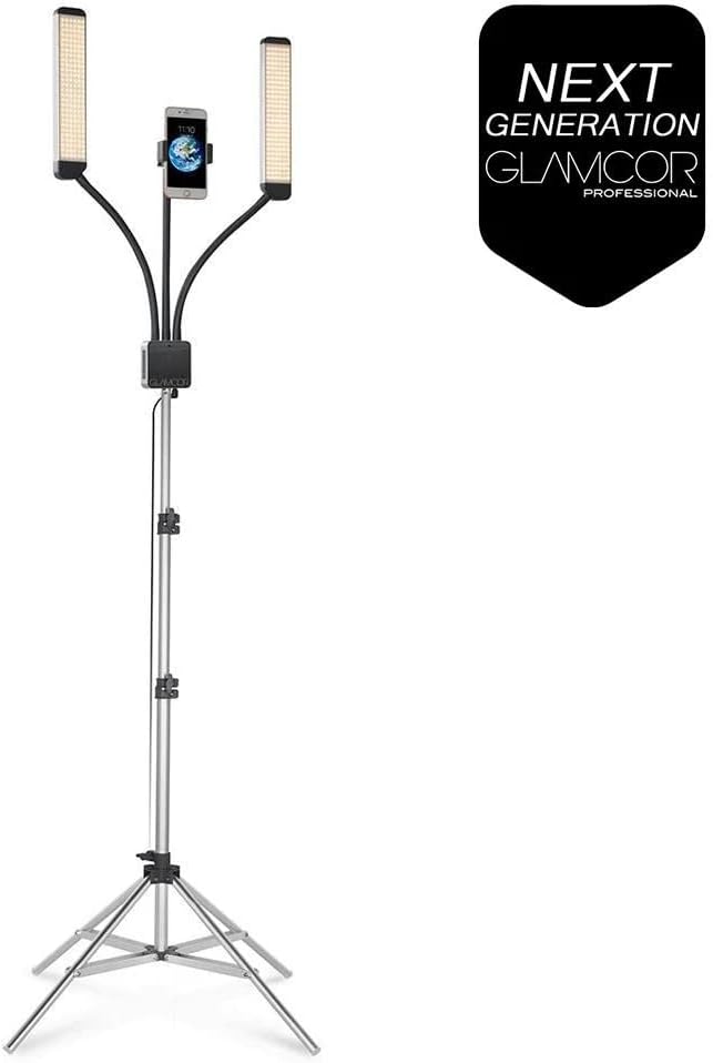 Portable LED Lighting Kit with Smartphone Mount Z95702