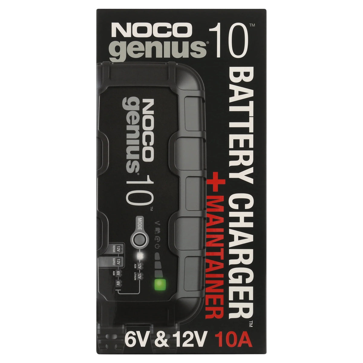 6V/12V 10A Smart Battery Charger and Maintainer B9100