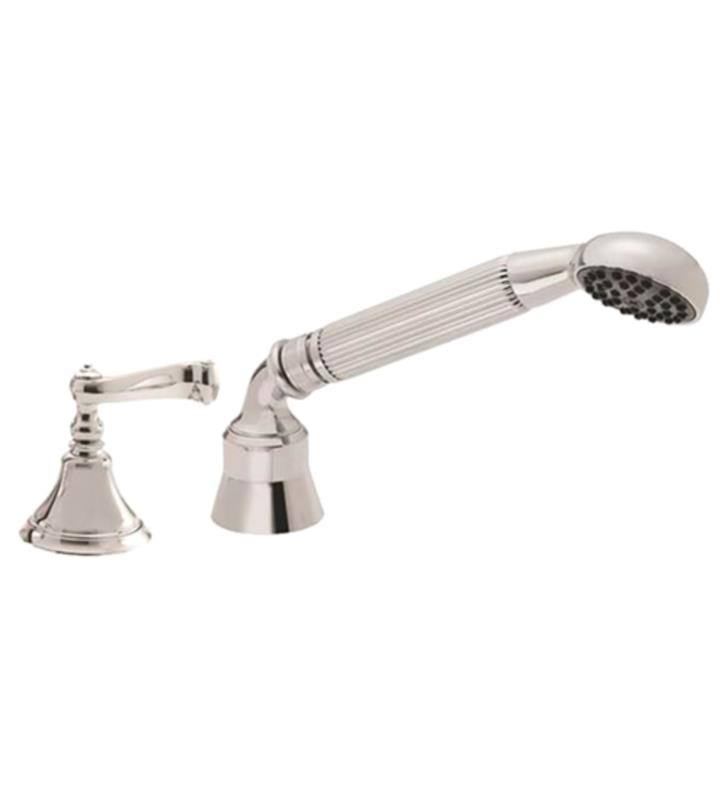 Polished Nickel Handshower and Diverter Trim for Roman Tub V49306