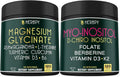 Magnesium Glycinate Ashwagandha & Myo-inositol D-Chiro Inositol Supplement 120 Count A977