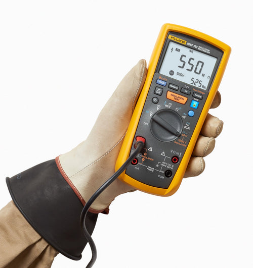 2-in-1 Insulation Multimeter, True-RMS, Selectable Insulation Test Voltages Up To 1000 V J193