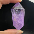 Amethyst Rough Stone Natural Quartz Crystal Wand Point Gemstones I304