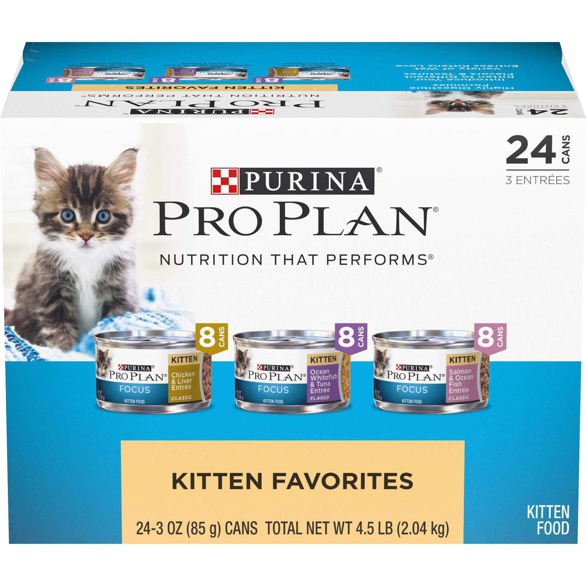 Wet Kitten Food Variety Pack U394282