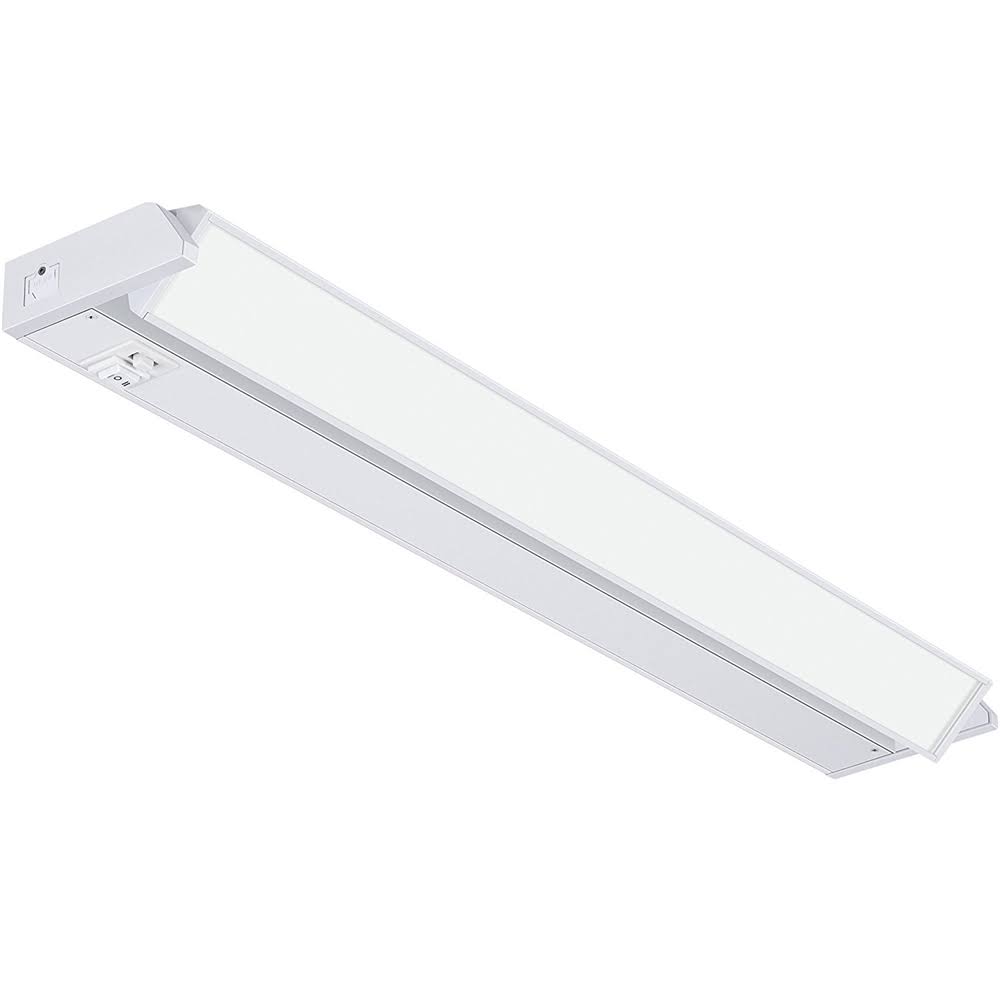 Adjustable LED Under Cabinet Lighting 24 inch, White I5026