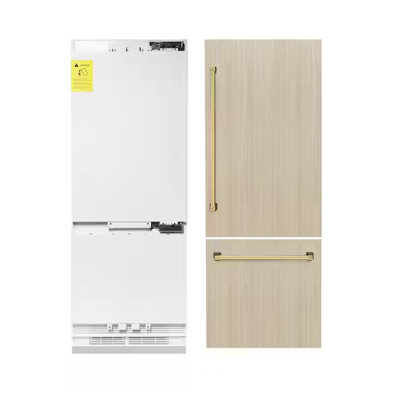 30 in. Bottom Freezer Refrigerator with Ice and Water Dispenser B822