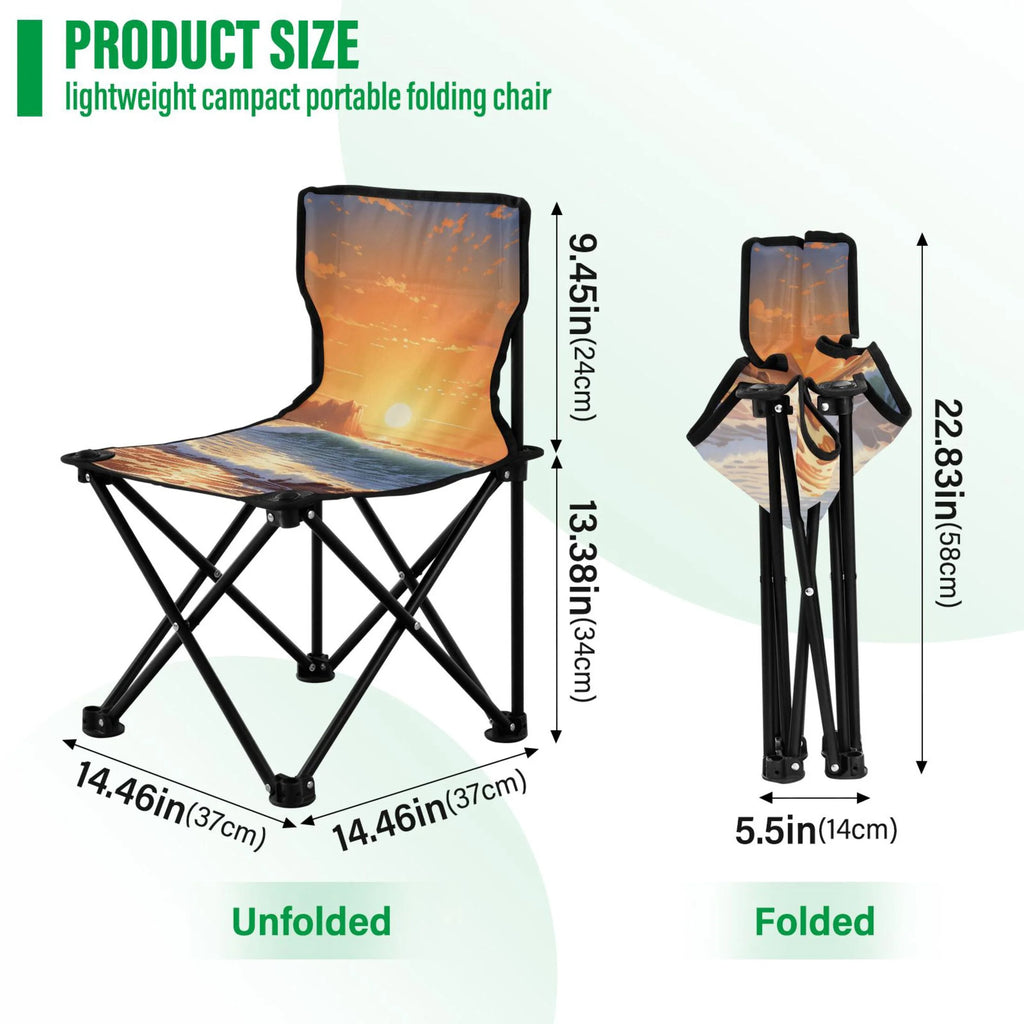 Portable Camping Chair with Carry Bag W42971