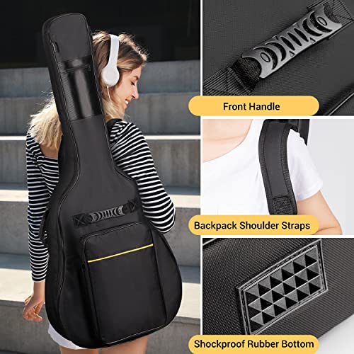 Black Padded Electric Guitar Bag C4355