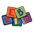 Alphabet Blocks Carpet Squares Set of 26 K621507