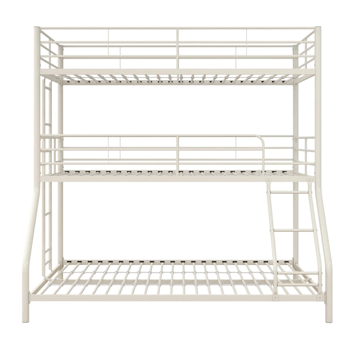 Off White Triple Bunk Bed C1178