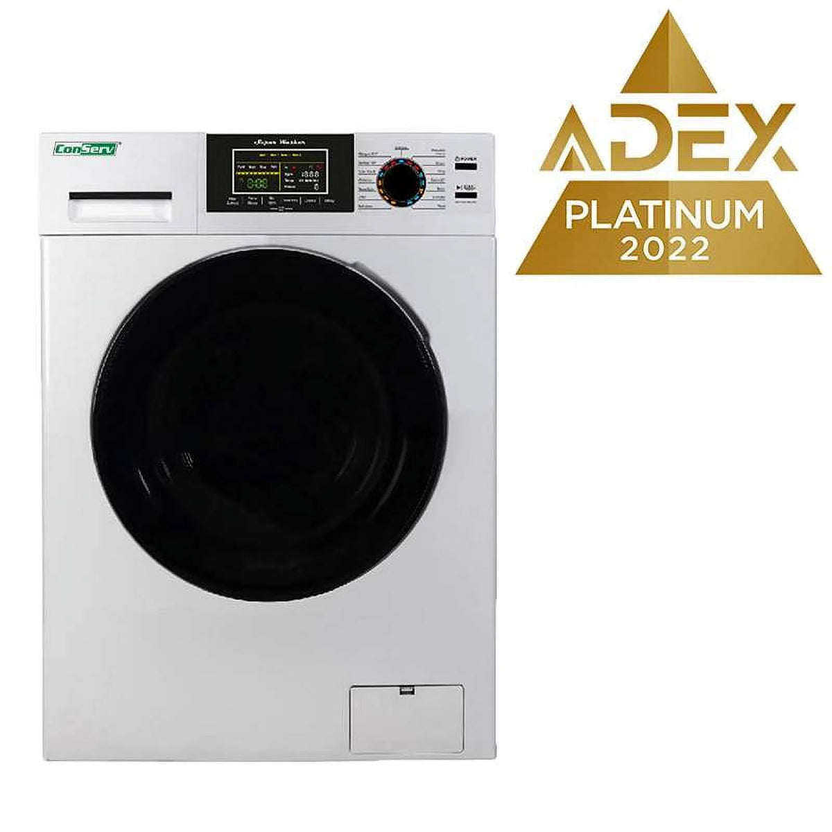 Compact 18 lbs Combo Washer Dryer 1400 RPM White N8883