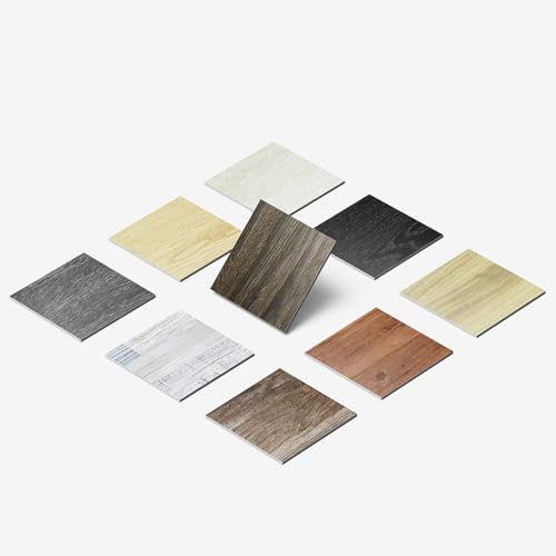 Peel and Stick Vinyl Flooring 36pcs 6"×36" Wood Effect Waterproof Z24780