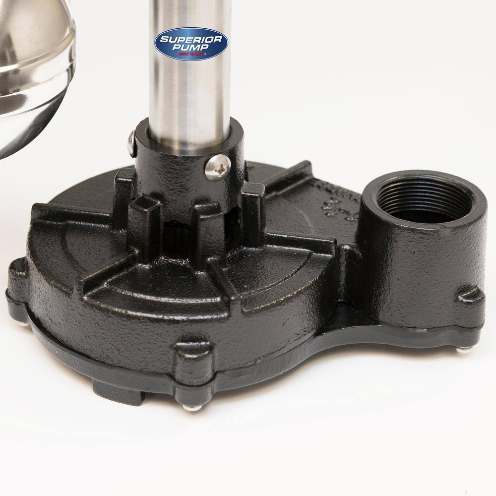 1/3 HP Cast Iron Pedestal Sump Pump E1028