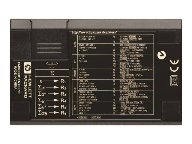 Financial calculator F915