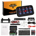 8 Gang Switch Panel Automatic Dimmable LED Touch Control Panel Box K506