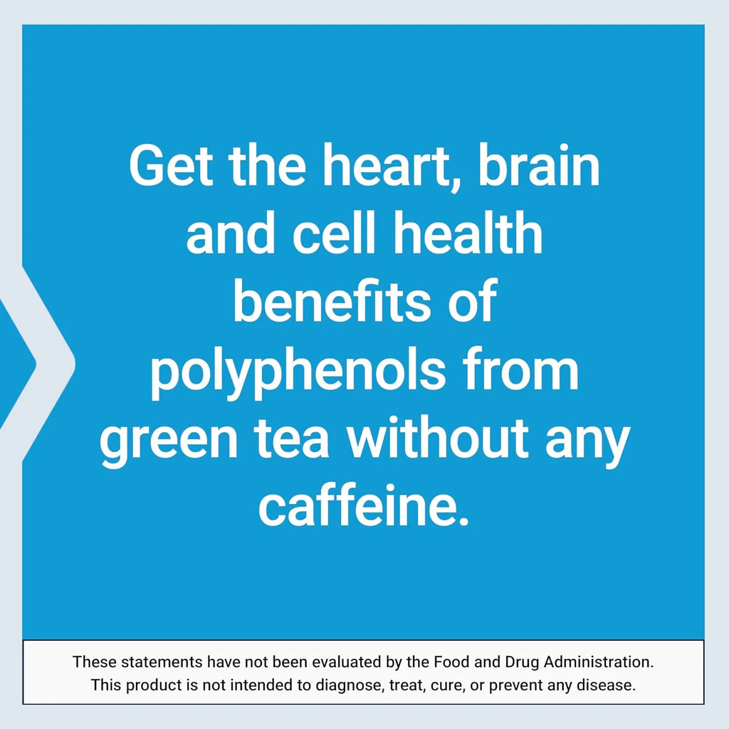 Decaffeinated Green Tea Extract 100 Capsules Q435