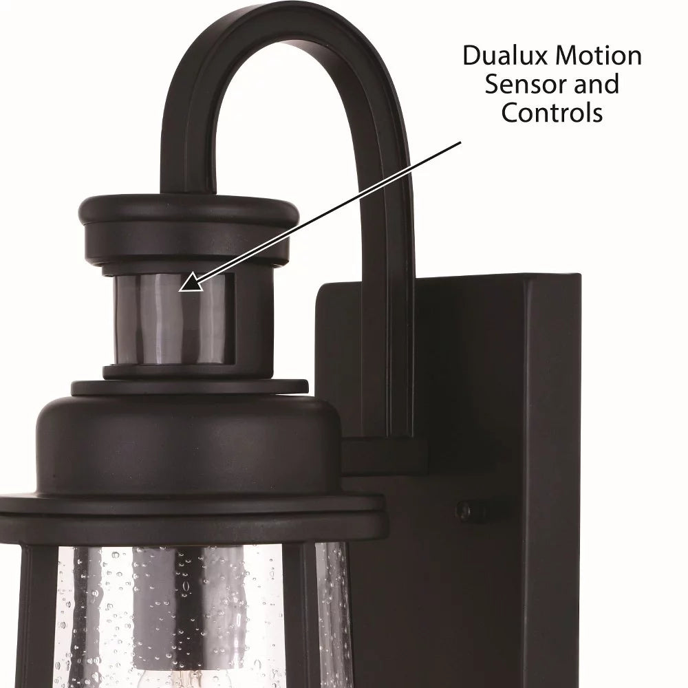 Bronze Motion Sensor Dusk to Dawn Outdoor Wall Light K378