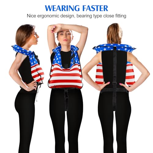 2 Pcs Inflatable Snorkeling Vest E60151