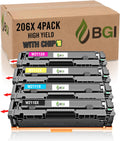 Remanufactured Toner 4-Pack High Yield for HP 206X W2110X U249