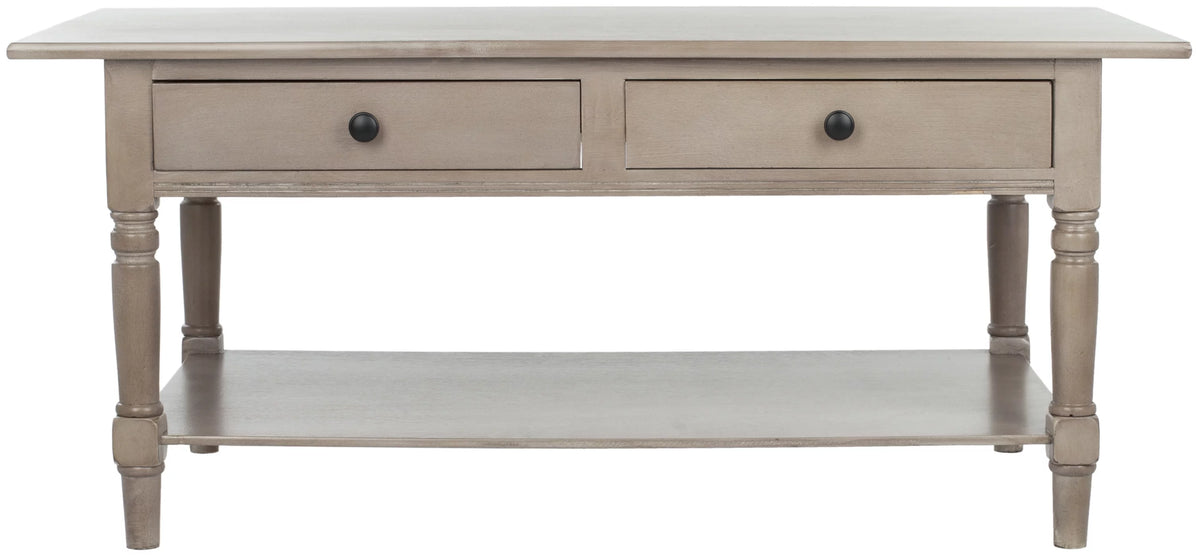 Vintage Grey 2 Drawer Coffee Table B725