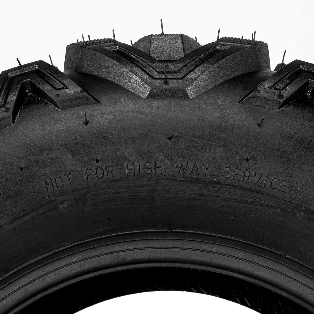 25x10-12 ATV UTV Tubeless 6PR Tires Set of 2 T303