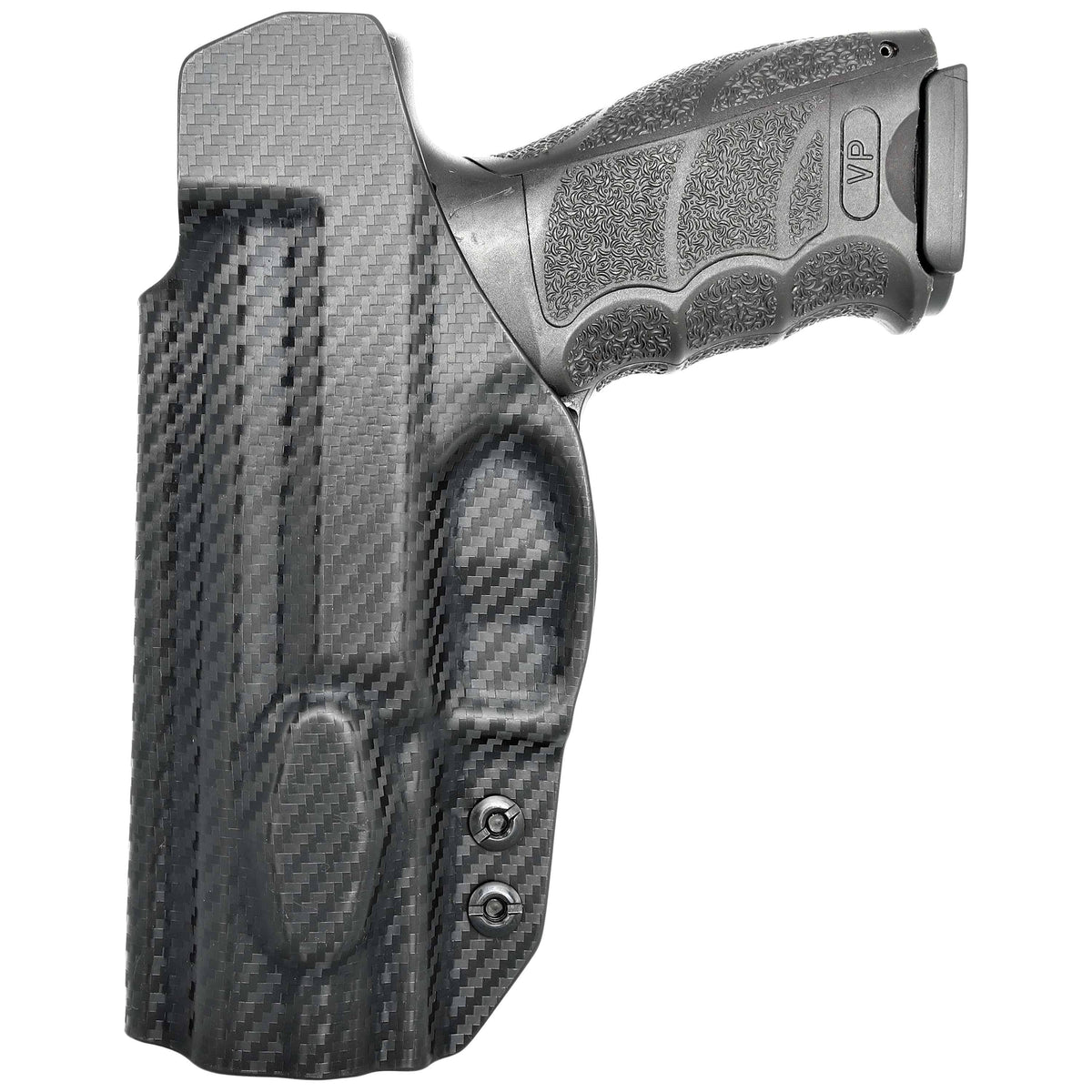 Tuckable IWB Kydex Holster for Heckler & Koch VP9SK, Left Hand, Carbon Fiber Black P2250