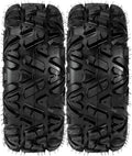 25x10-12 ATV UTV Tubeless 6PR Tires Set of 2 T303
