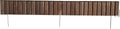 Brown Natural Lawn & Landscape Border Edging 8-Pack V7801