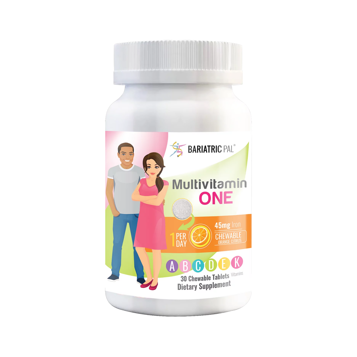 Chewable Bariatric Multivitamin with Iron and Calcium Citrate Soft Chews H320