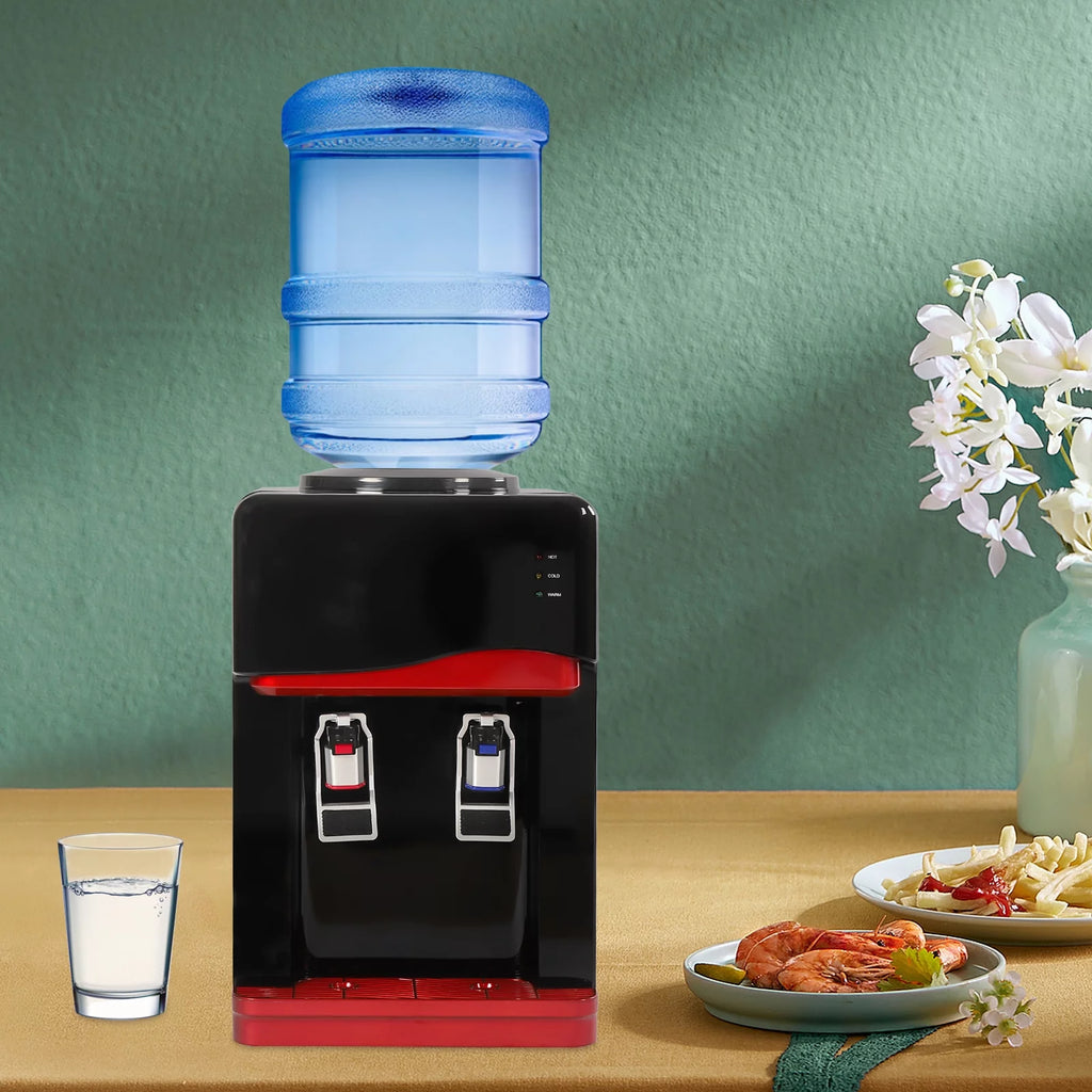 5 Gallons Countertop Hot & Cold Water Cooler Dispenser J66643