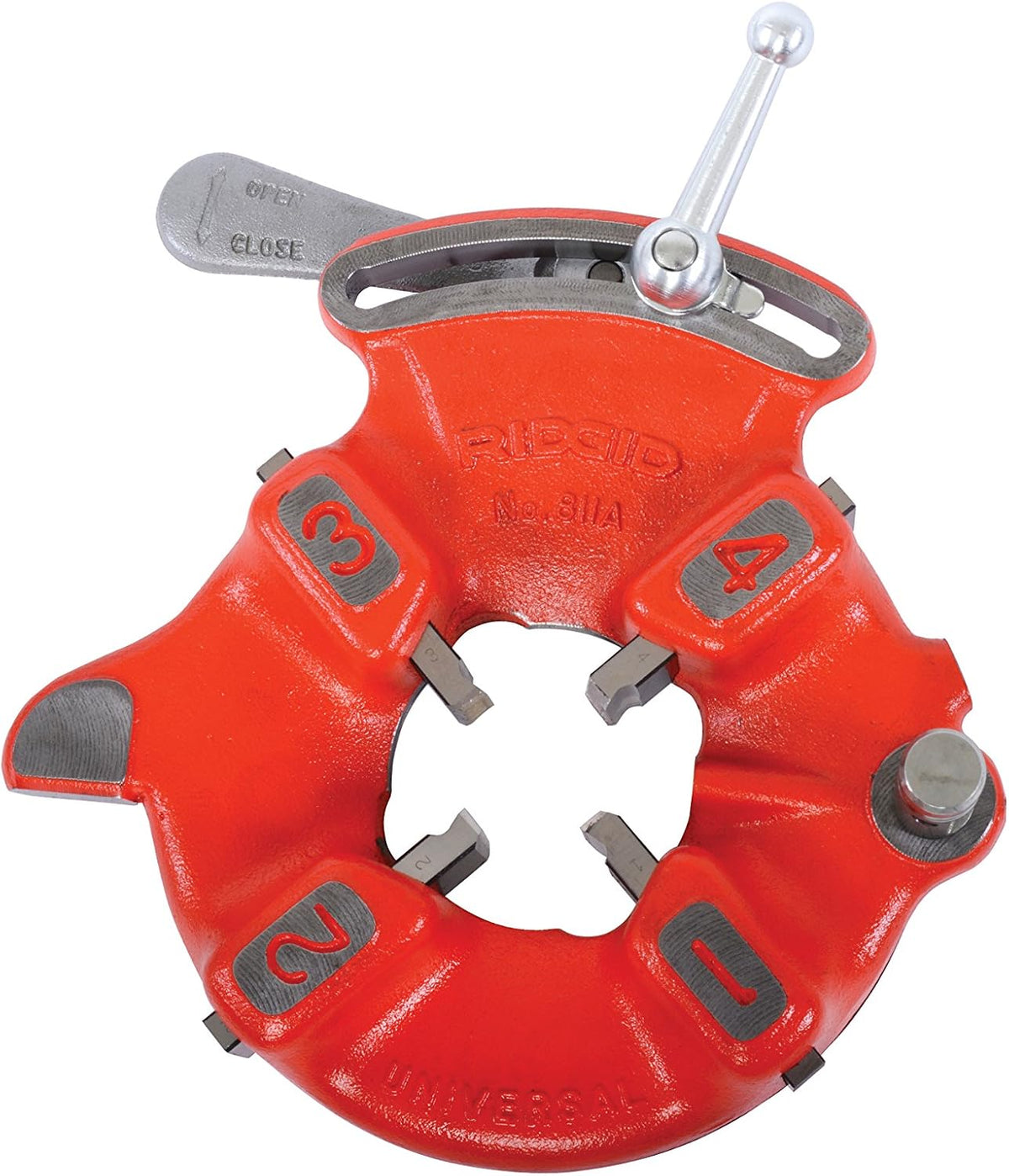 Red Universal Quick Opening Right Hand Oiling Die Head U407