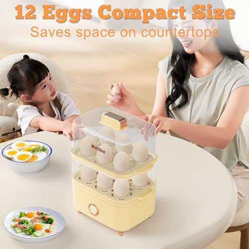 12 Egg Capacity Electric Egg Cooker H22840