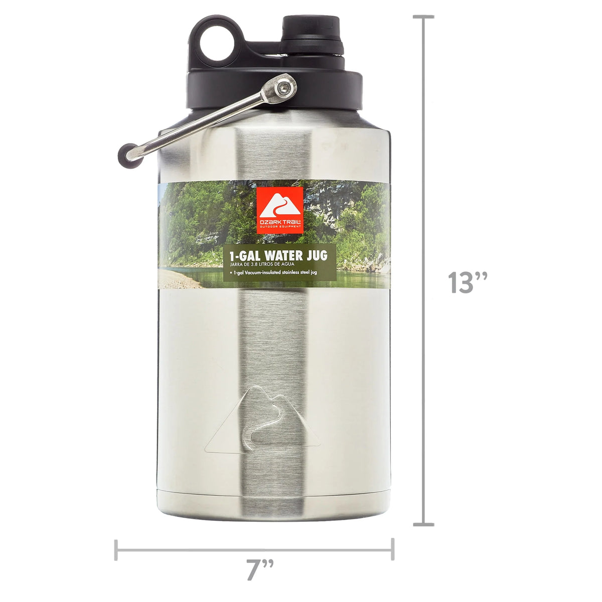 Stainless Steel 1 Gallon Water Jug V763