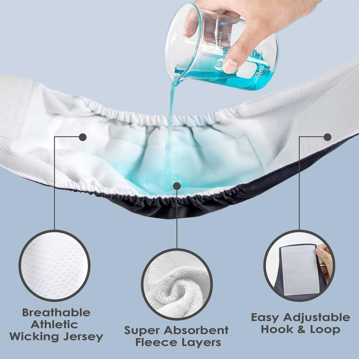 Washable Dog Diapers Male Dog Belly Wrap K449