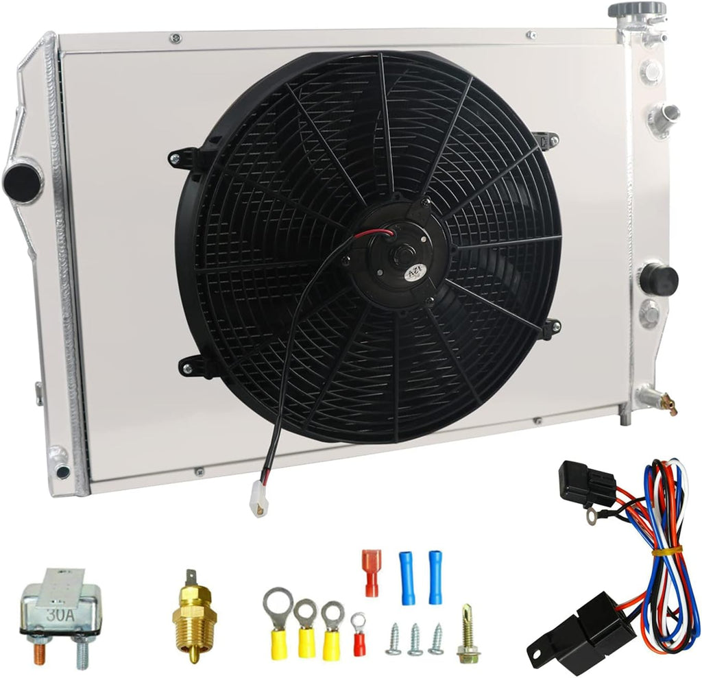 Full Aluminum 4 Row Radiator R1296