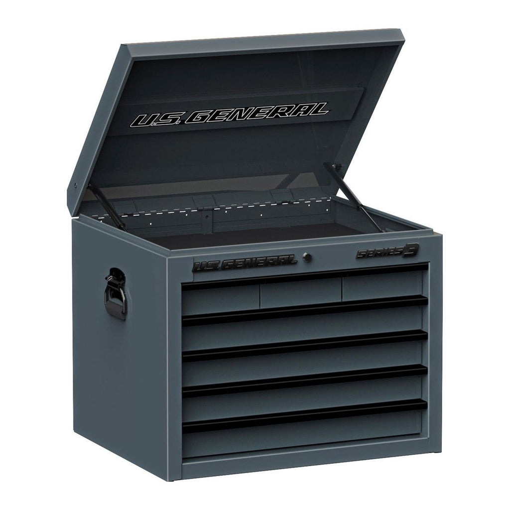 27 in. x 22 in. Slate Gray Top Chest D3925