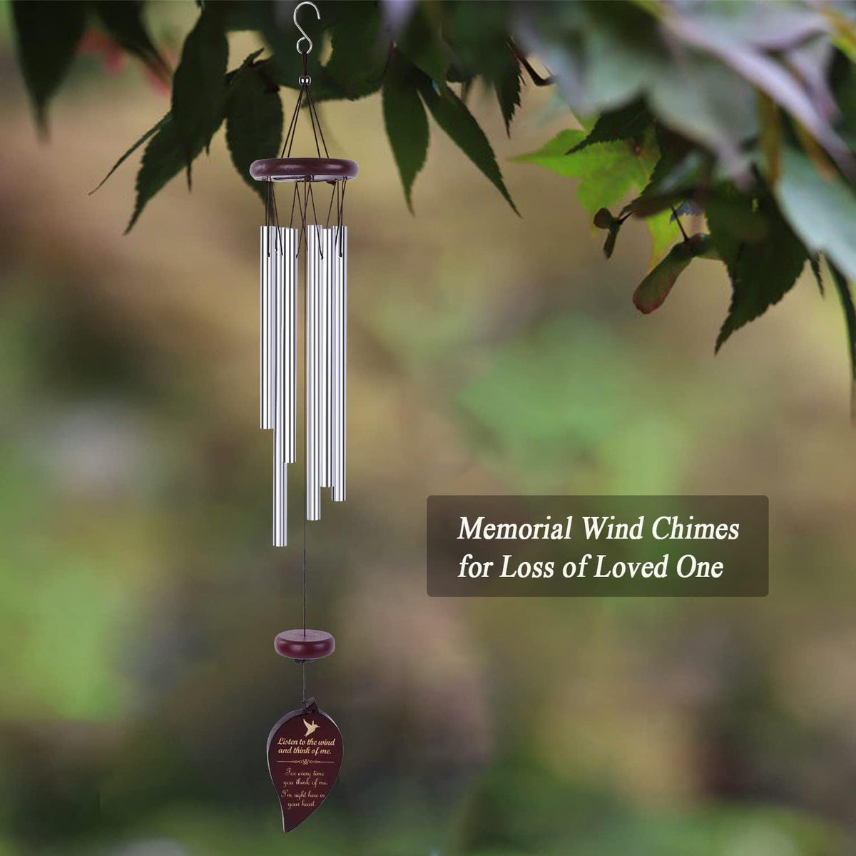 Sympathy Wind Chimes, 26 Inches, Pack of 2 A941