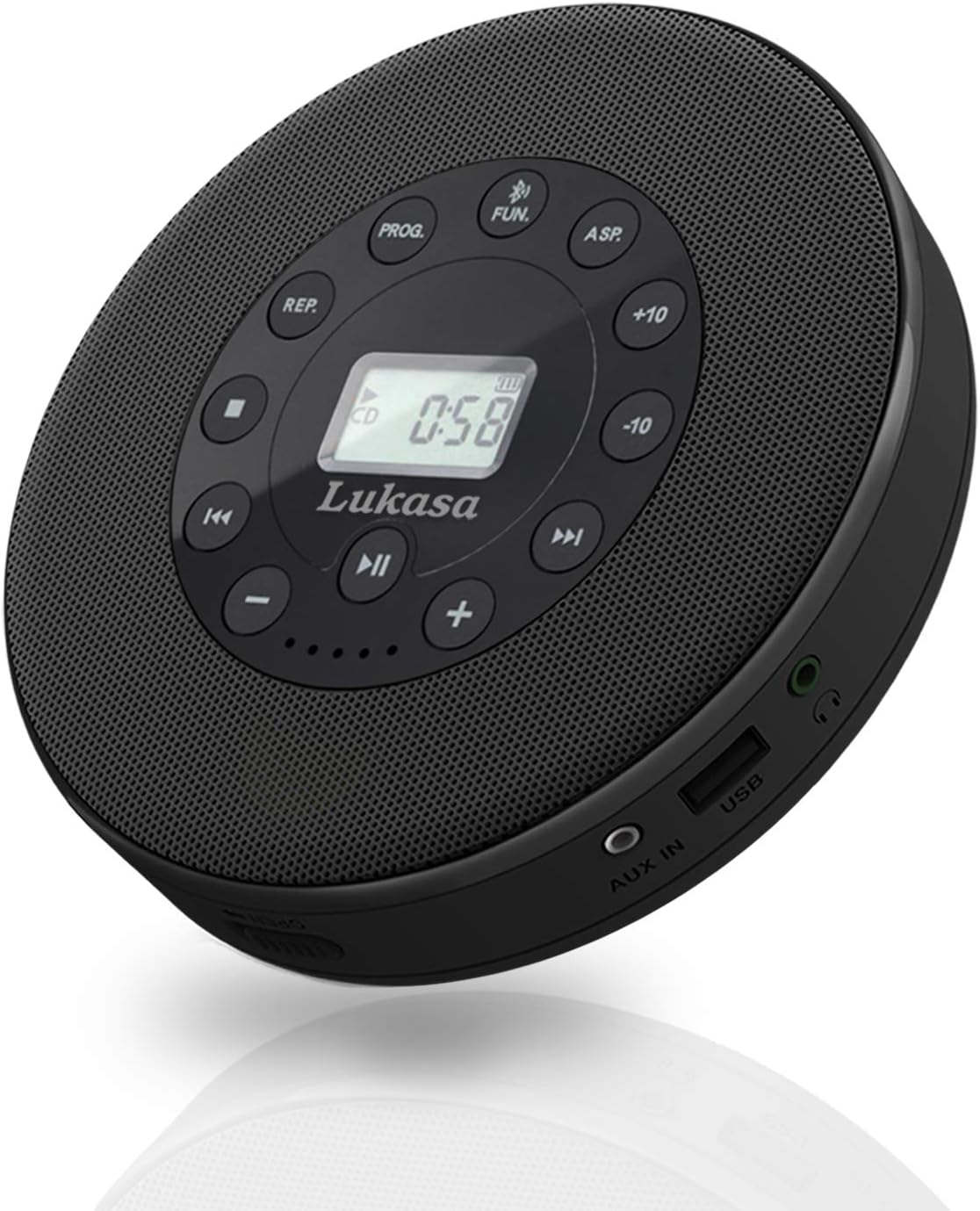 Portable Bluetooth CD Player with Built-in Speaker R11933