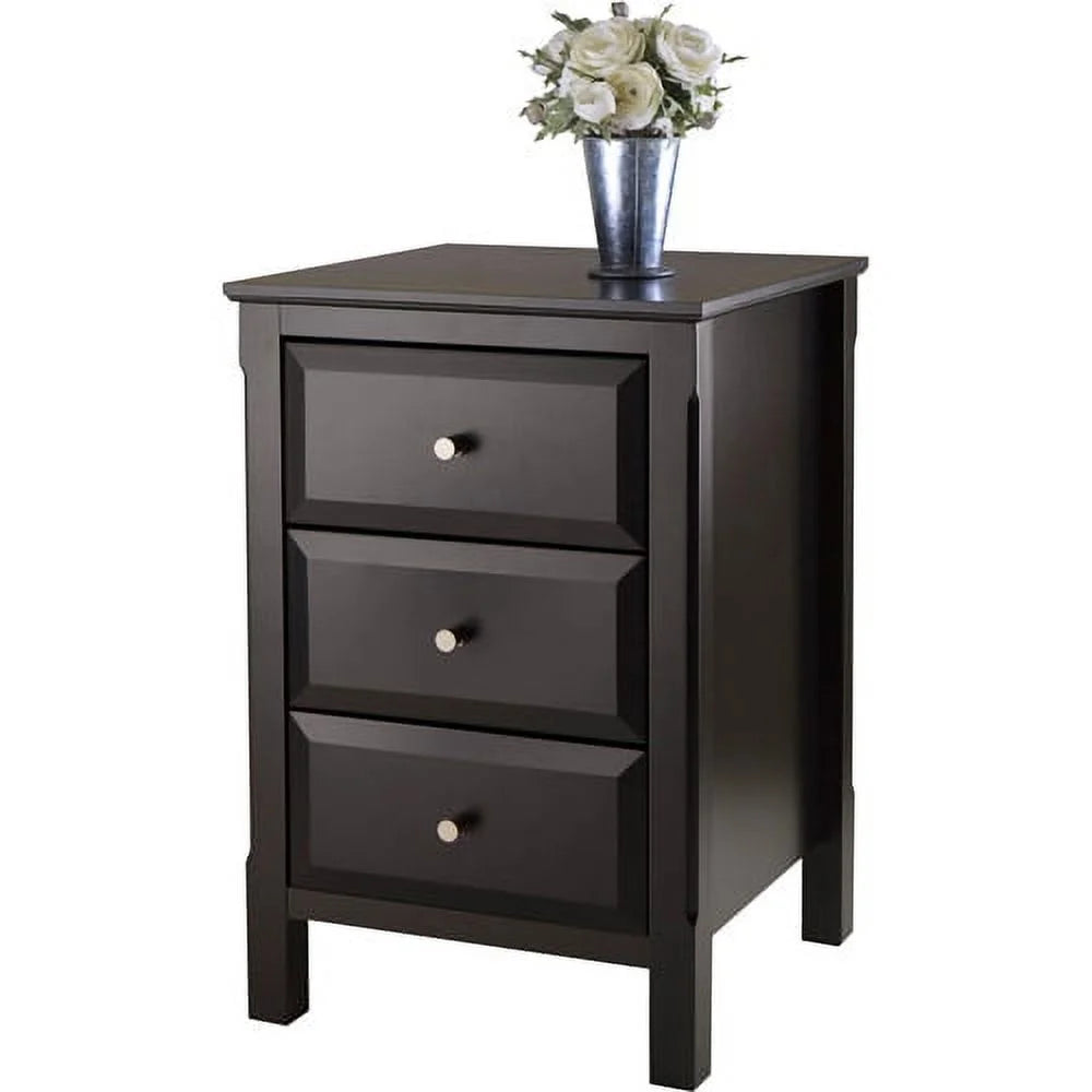 Black Nightstand Accent Table K801445