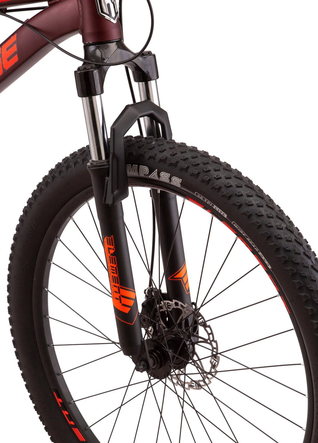 27.5 7 Speeds Maroon Mountain Bike U195